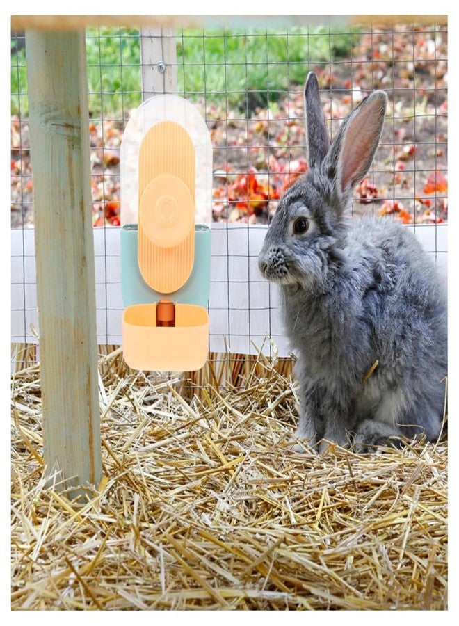 Evona Hanging Automatic Water Dispenser for Cat Rabbit Puppy, Small Animal Hanging Water Dispenser, Pet Water Fountain, Automatic Pet Water Dispenser for Cage Small Animal Rabbit Pig (Green, Medium) - Image 4